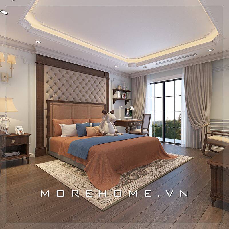 Nội thất phòng ngủ gỗ tự nhiên